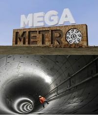 Постер «Австралийское мега-метро»